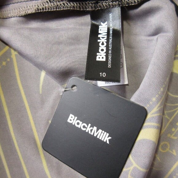 NWT BlackMilk High Priestess Long Sleeve Work It Shirt Dress AU 10 / US 6 - Picture 5 of 8